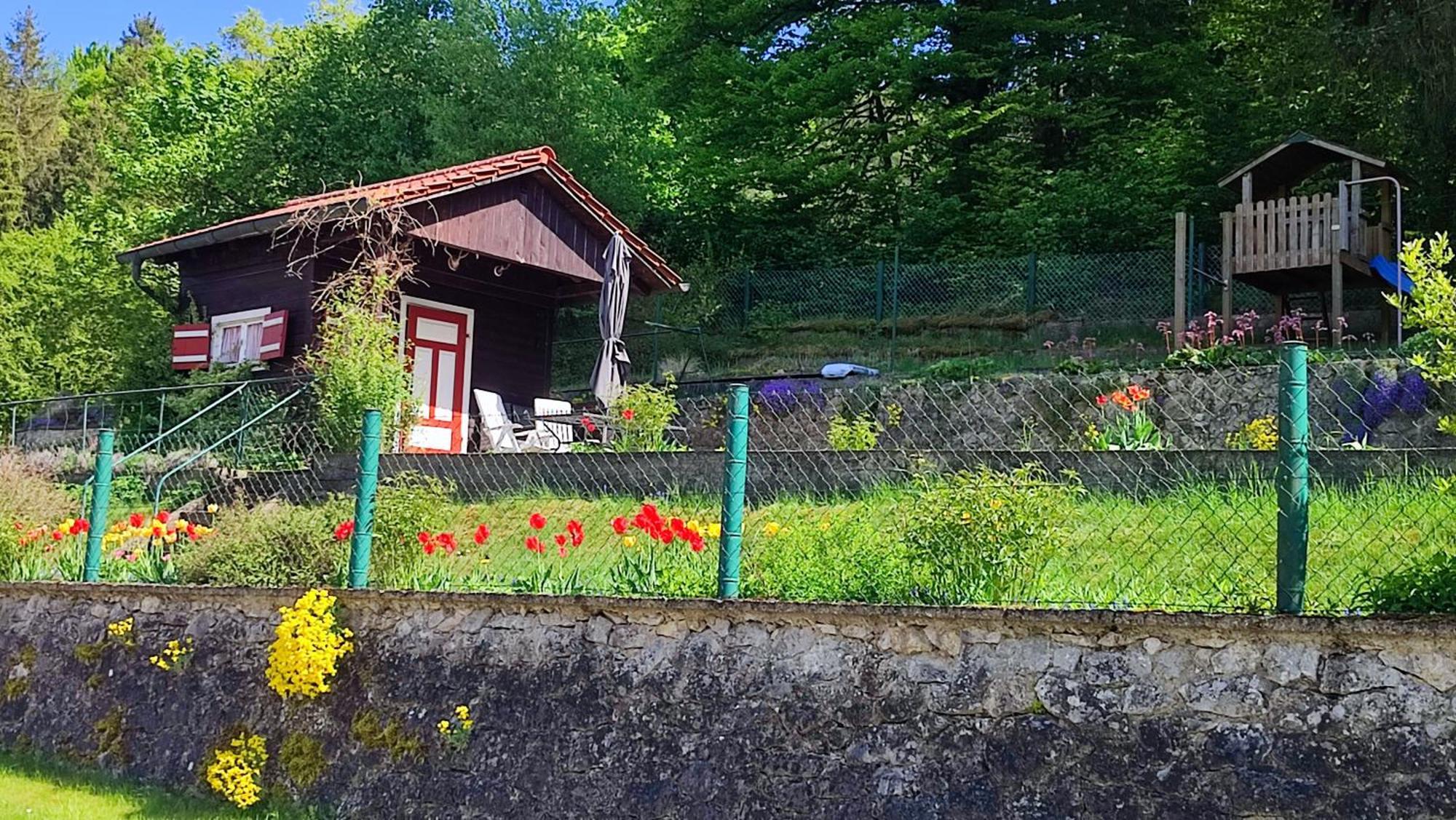 Ferienhaus Am Bach Mit Grossem Garten Deuerling Экстерьер фото